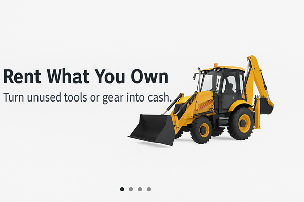 Turn unused tools or gear into cash.